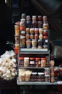Food for sale in store