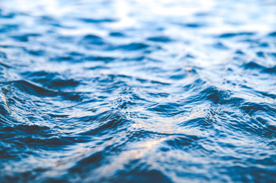 Full frame shot of rippled water