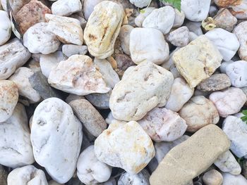 Full frame shot of stones