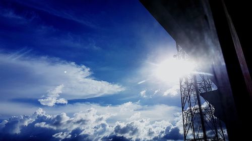 Low angle view of sky