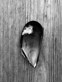 Close-up of heart shape on wood