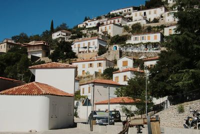 Buildings in town of albania 