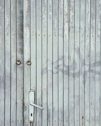 Full frame shot of wooden door