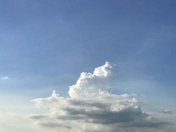 Low angle view of clouds in sky