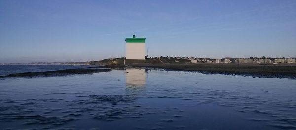 Lighthouse on beach