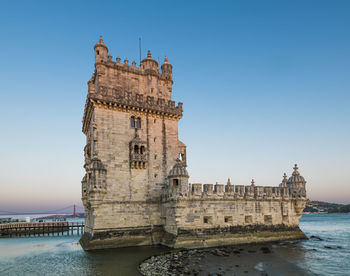 Tower of belem in lisbon, portugal