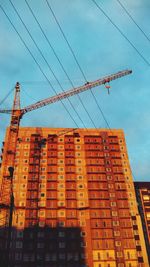 Low angle view of buildings against sky