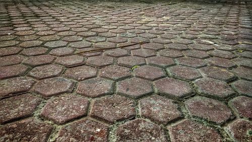 Full frame shot of footpath