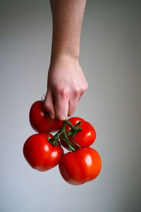 Close-up of red tomatoes