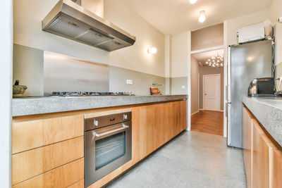 Corridor of building at home