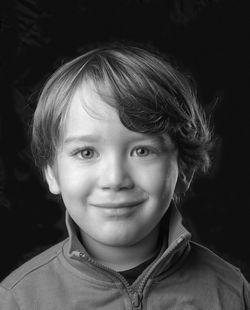 Portrait of smiling boy