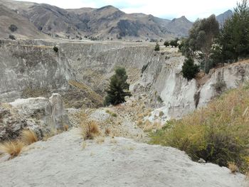 Scenic view of mountains