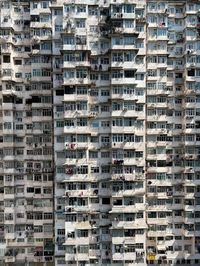 Full frame shot of residential buildings