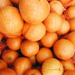 Detail shot of oranges