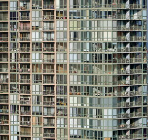 Full frame shot of modern building