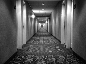 Corridor of building