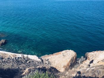 Scenic view of sea
