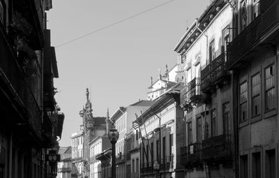 Low angle view of buildings against sky