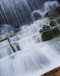 View of waterfall