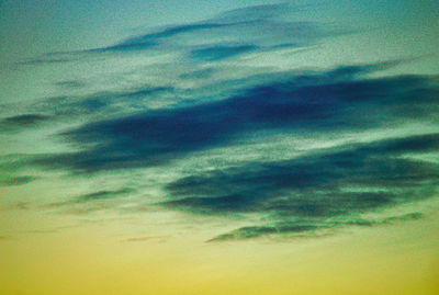 Low angle view of dramatic sky