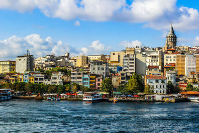 River with buildings in background