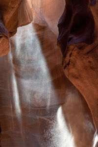 Close-up of rock formation