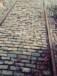 Close-up of brick wall
