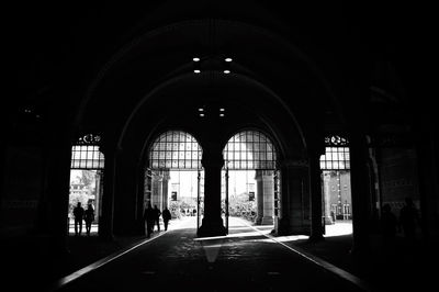 Corridor of building