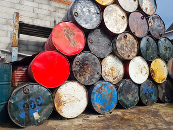 large group of objects