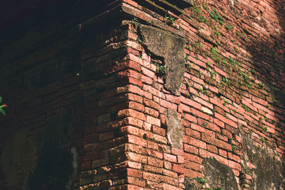 Low angle view of old building