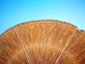 Low angle view of blue sky