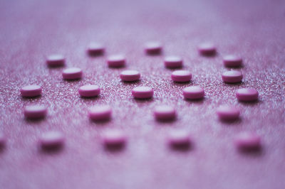 Full frame shot of pink petals