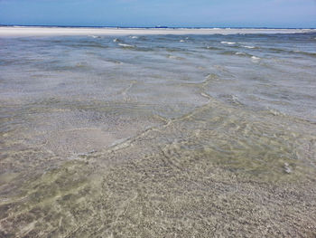 View of calm beach