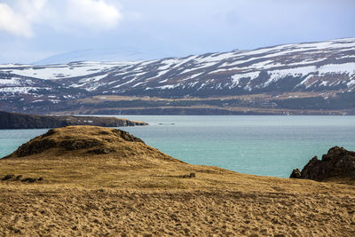 Countryside at west iceland, vesturland in spring