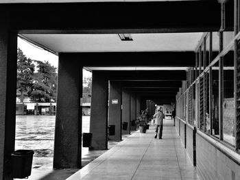 View of bridge in city