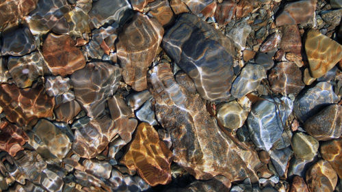 Full frame shot of rocks