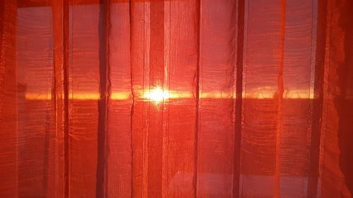 Full frame shot of orange window
