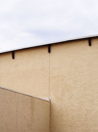 Low angle view of building against sky