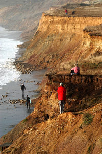 People at beach