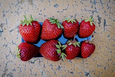 Close-up of strawberries