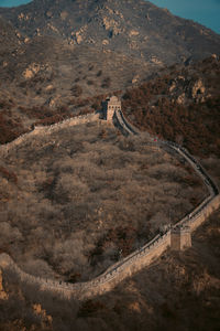 High angle view of landscape