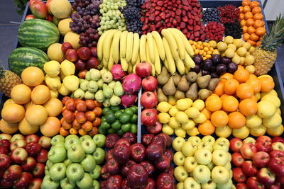 Fruits in market stall