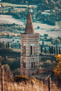 Tower of historic building