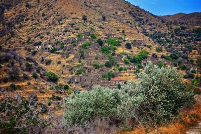 Scenic view of mountains