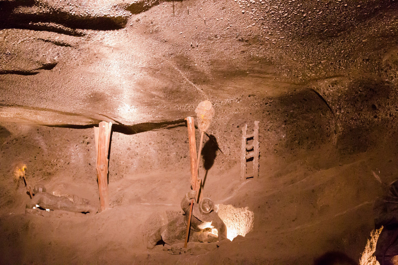 VIEW OF CAVE