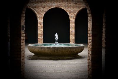 Fountain in a trium