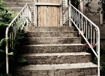 View of stairs