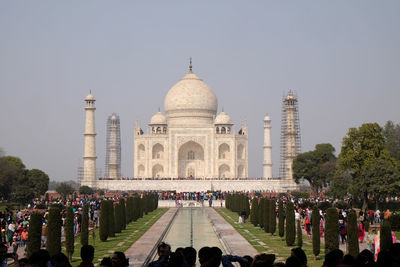 Taj mahal, crown of palaces in agra, uttar pradesh, india