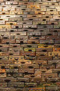 Full frame shot of stone wall