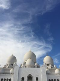 Low angle view of cathedral against sky